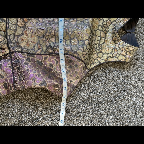 Metallic Halter Dress by Copperative - Picture 7 of 8